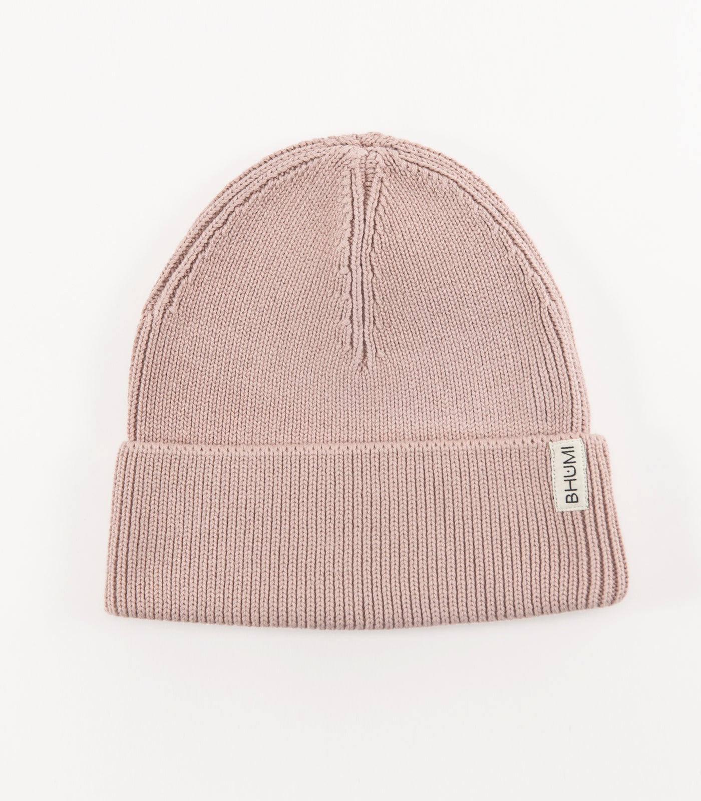 Bhumi Organic Cotton - Knit Beanie - Rose Quartz
