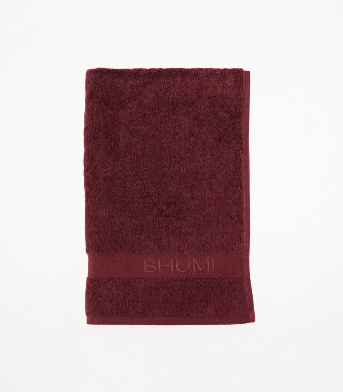 Bhumi Organic Cotton - Hand Towel - Plum