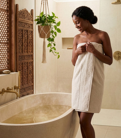 Bhumi Organic Cotton - Bath Towel - Natural