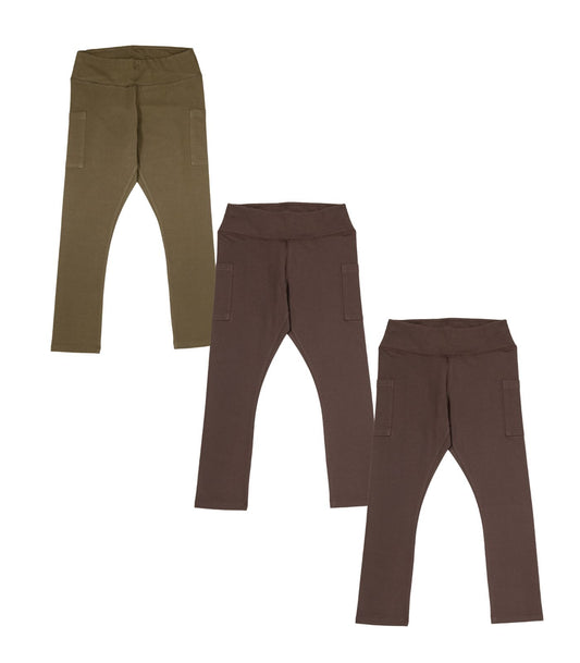 Pocket 3/4 Leggings (3 Pack) - Last Chance
