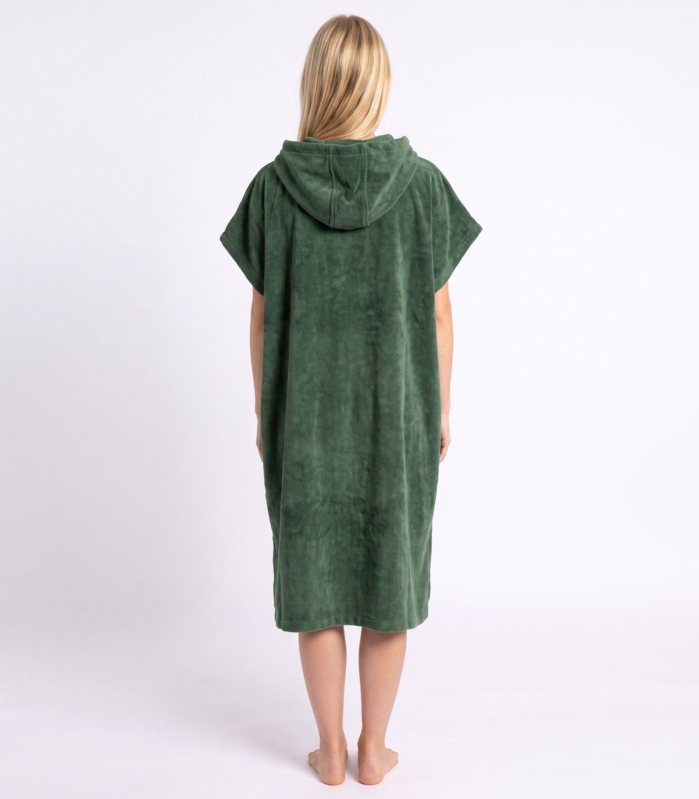 Bhumi Organic Cotton - Poncho - Forest Green