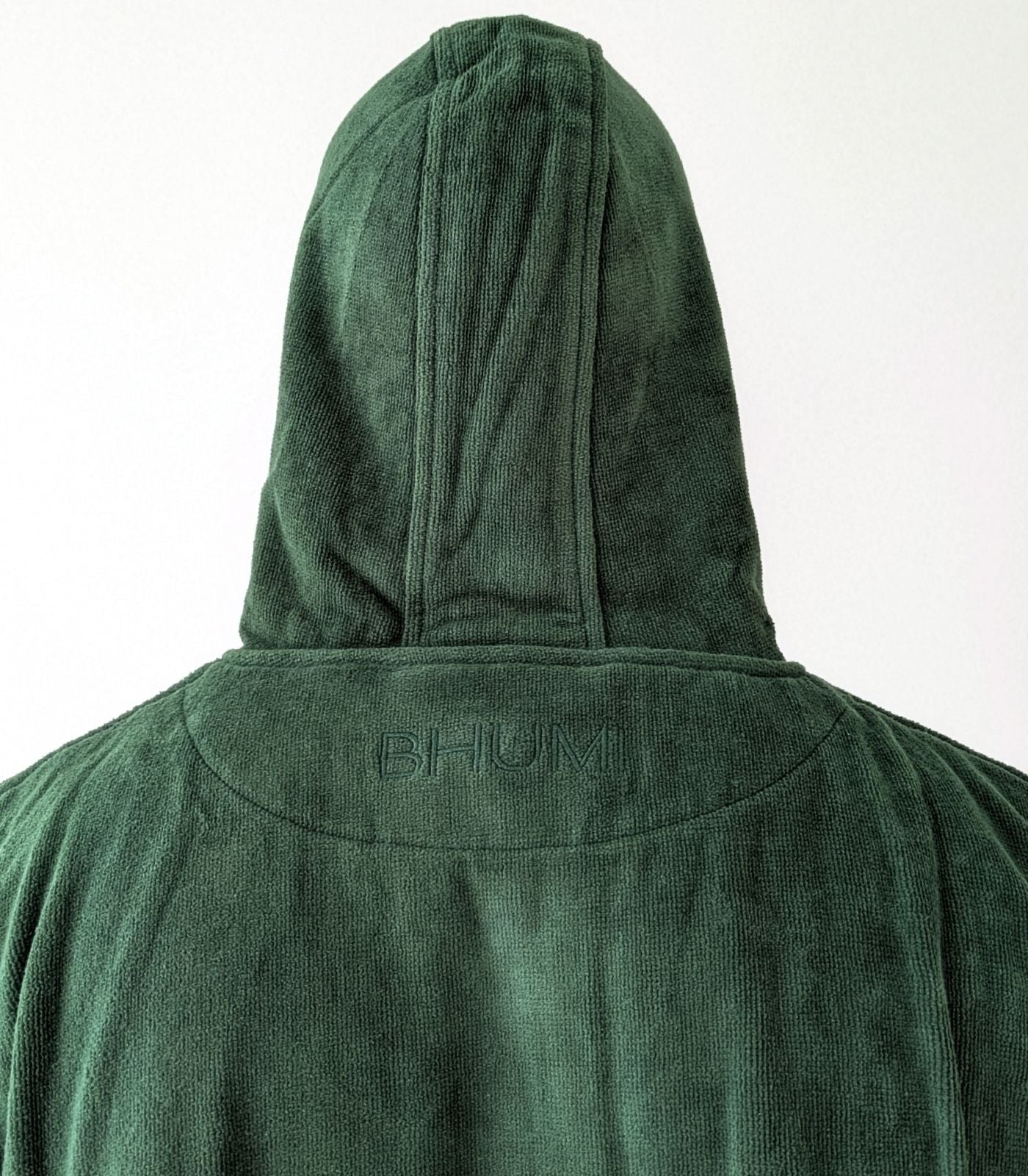 Bhumi Organic Cotton - Poncho - Forest Green