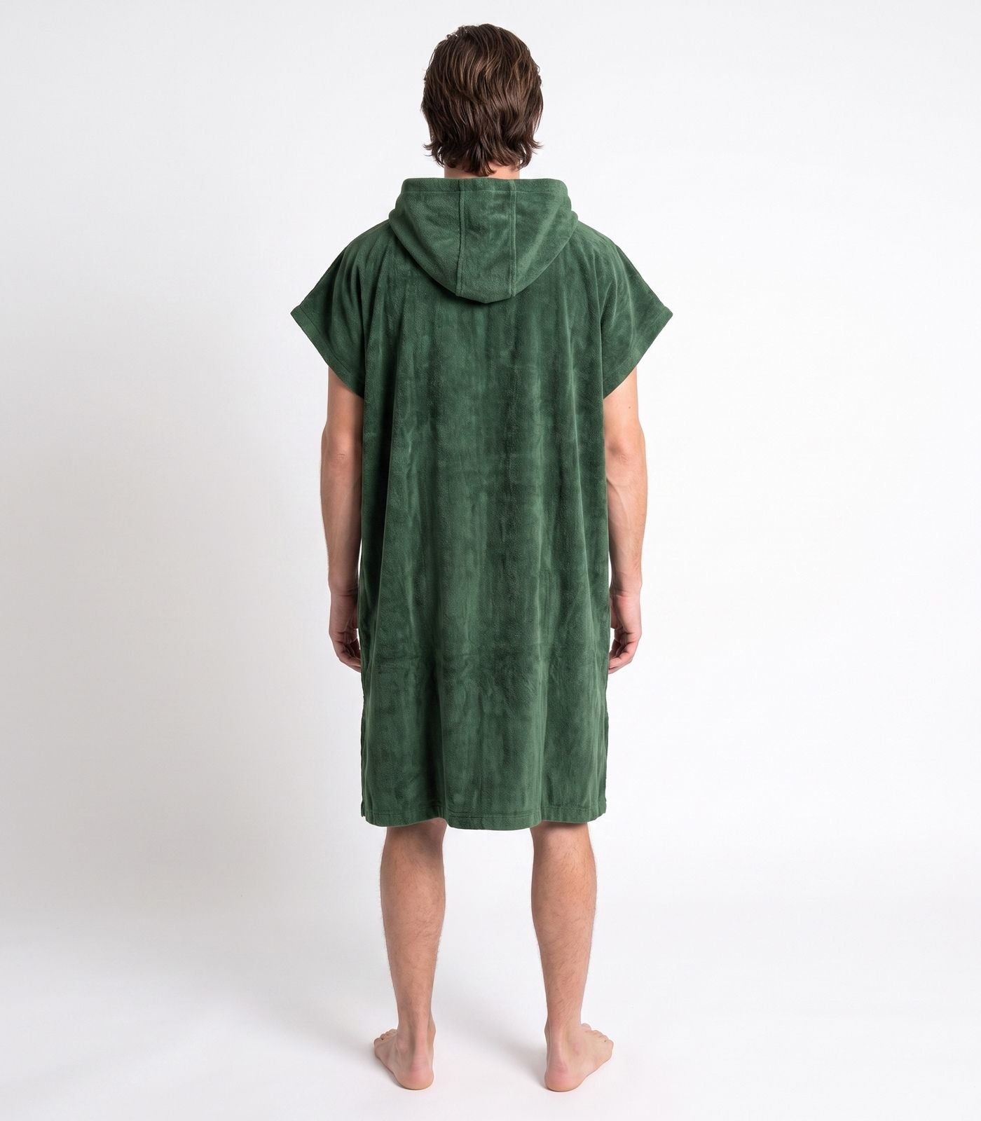 Bhumi Organic Cotton - Poncho - Forest Green