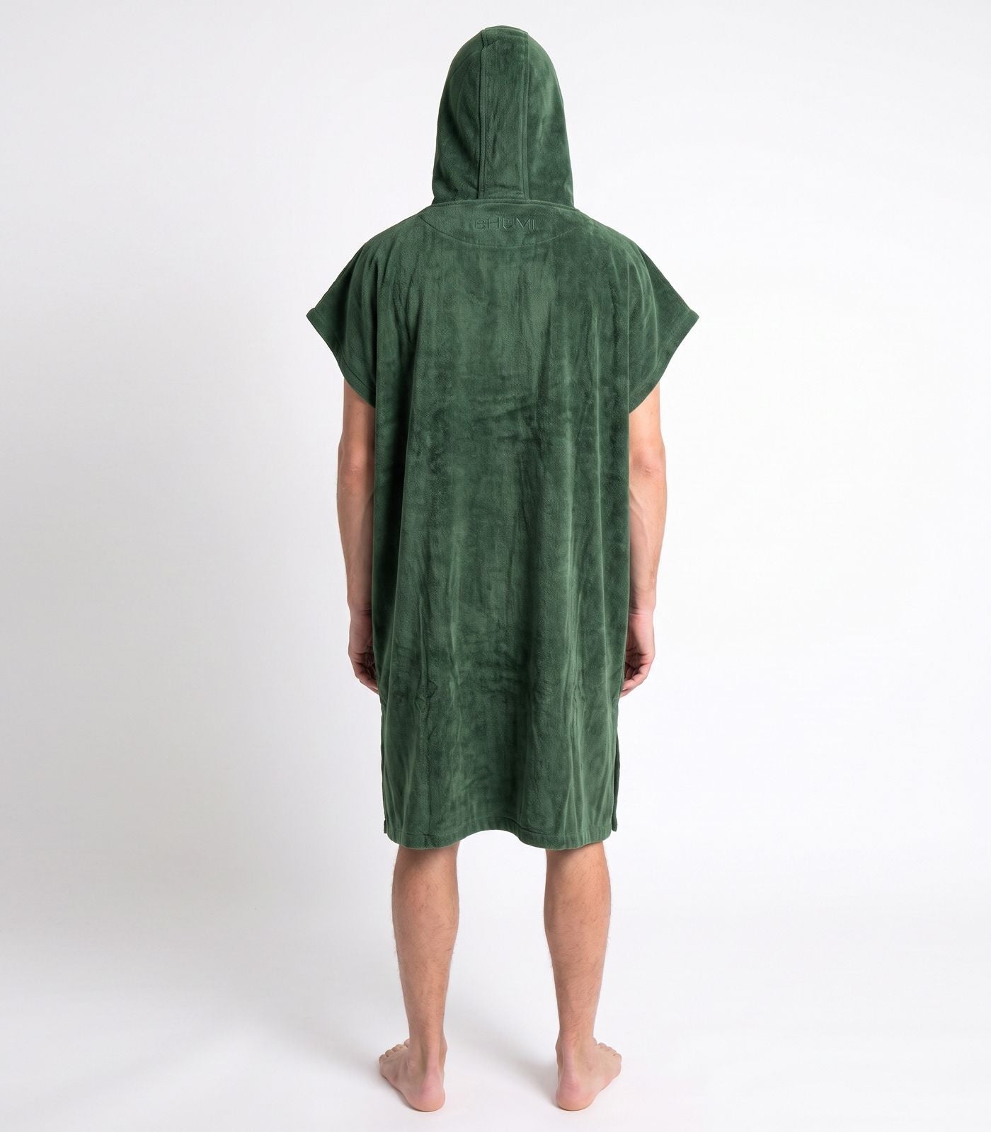 Bhumi Organic Cotton - Poncho - Forest Green