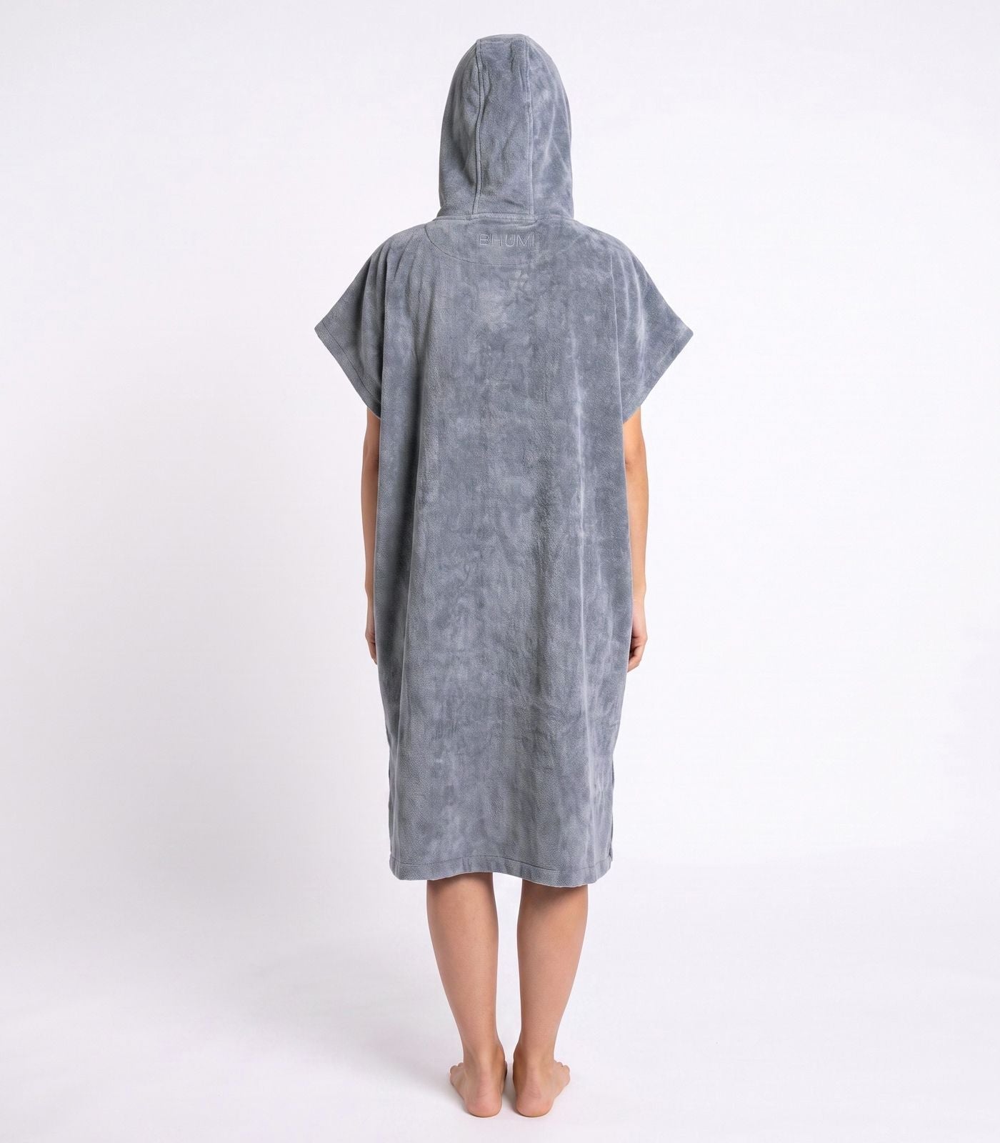 Bhumi Organic Cotton - Poncho - Granite Blue