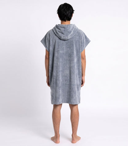 Bhumi Organic Cotton - Poncho - Granite Blue