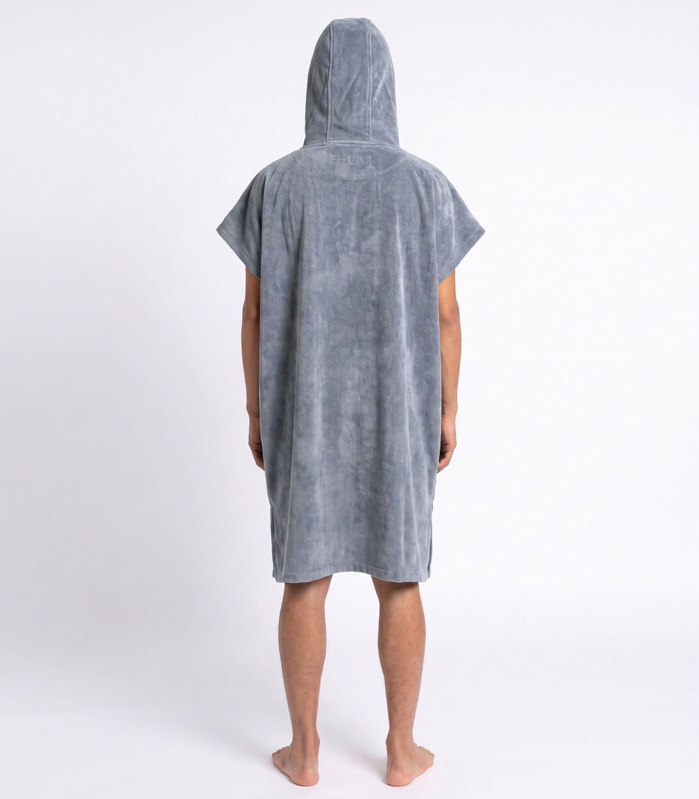 Bhumi Organic Cotton - Poncho - Granite Blue