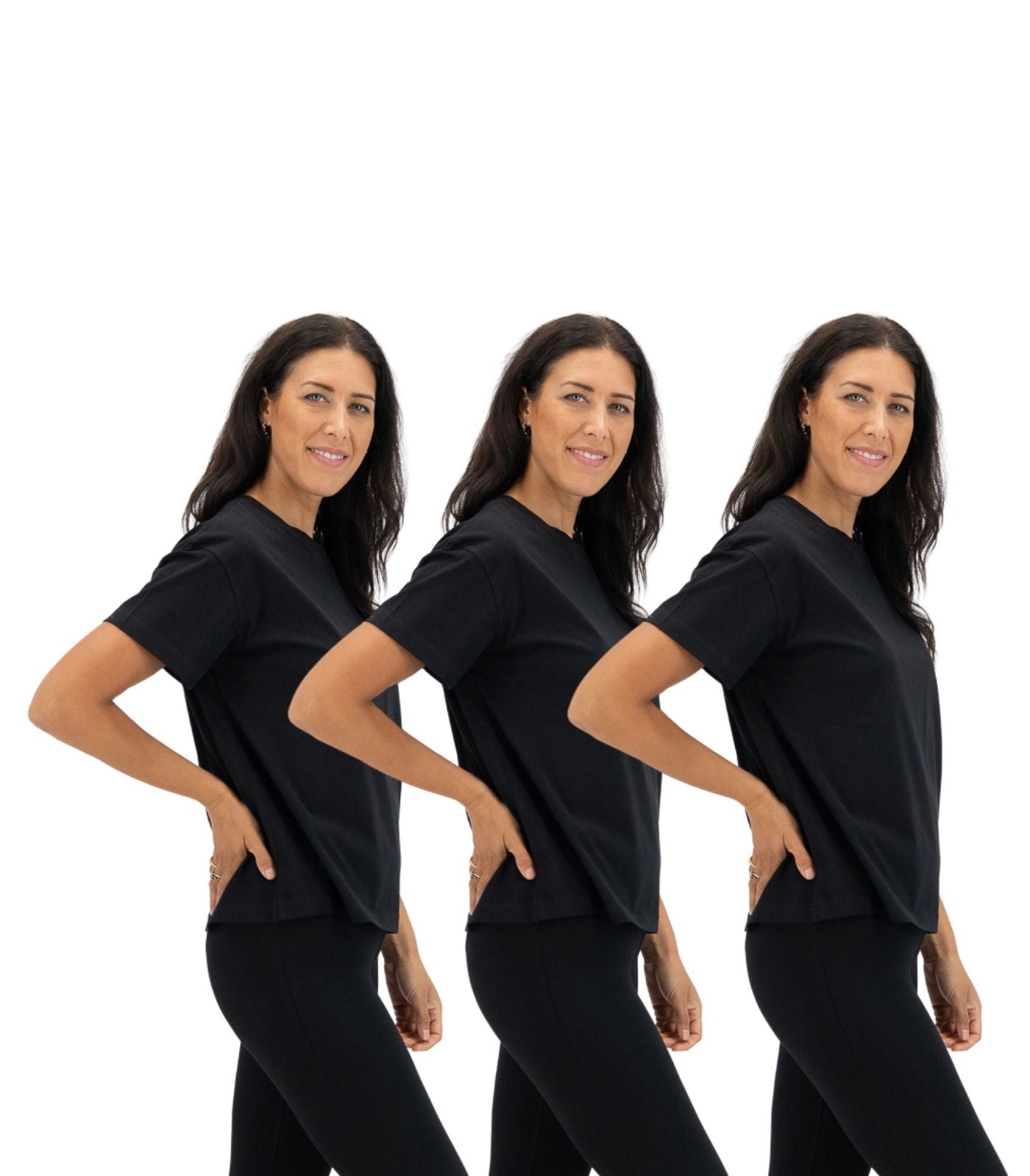 Bhumi Organic Cotton - Oversized Boxy Tee (3 Pack) 