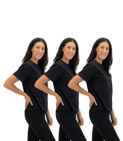 Bhumi Organic Cotton - Oversized Boxy Tee (3 Pack) 