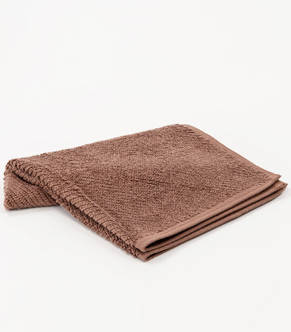 Bhumi Organic Cotton - Twill Hand Towel - Redwood