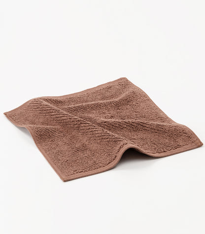 Bhumi Organic Cotton - Twill Wash Cloth - Redwood