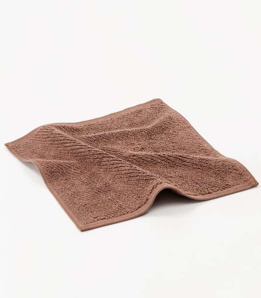 Bhumi Organic Cotton - Twill Wash Cloth - Redwood
