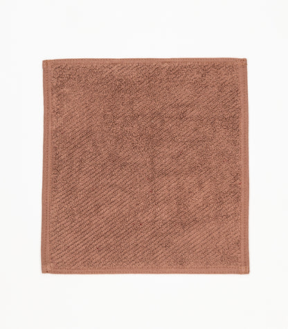 Bhumi Organic Cotton - Twill Wash Cloth - Redwood