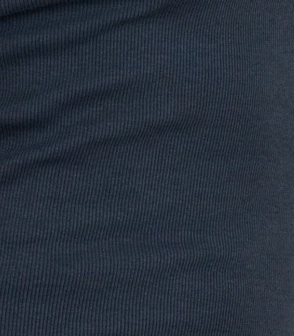 Ribbed Racer Back - Midnight Blue