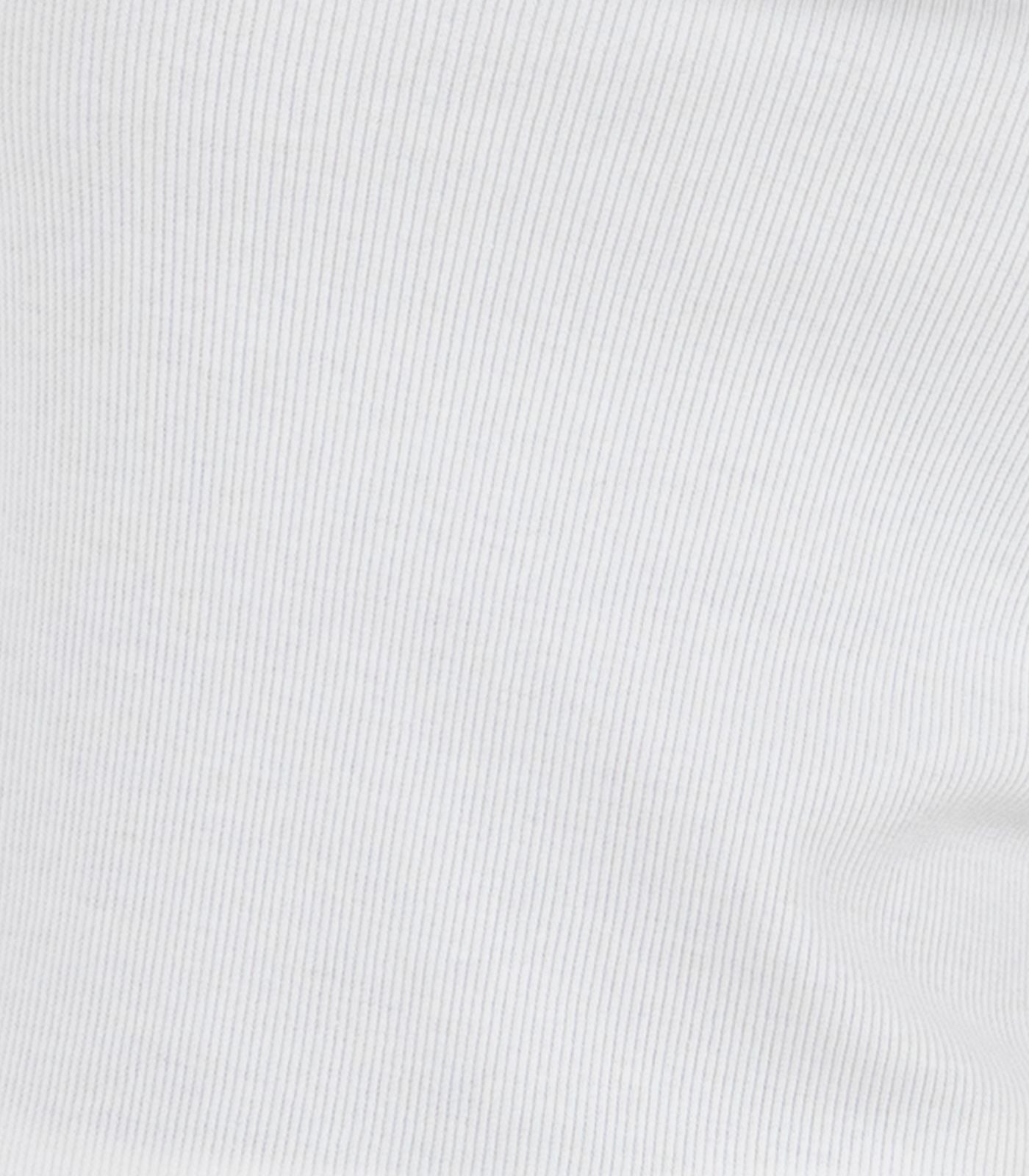 Ribbed Shorts - White
