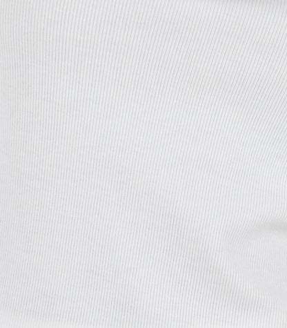 Ribbed Shorts - White