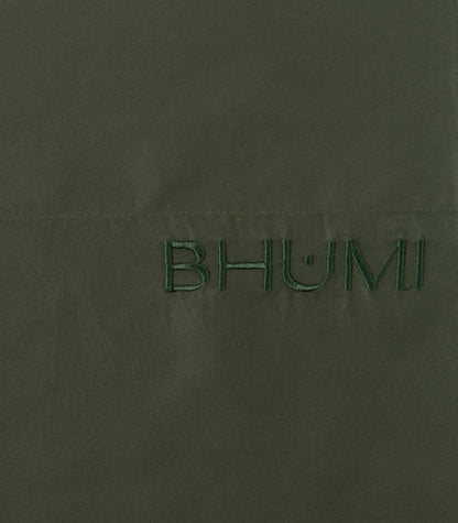 Bhumi Organic Cotton - Sateen Sheet Set - Bronze Green