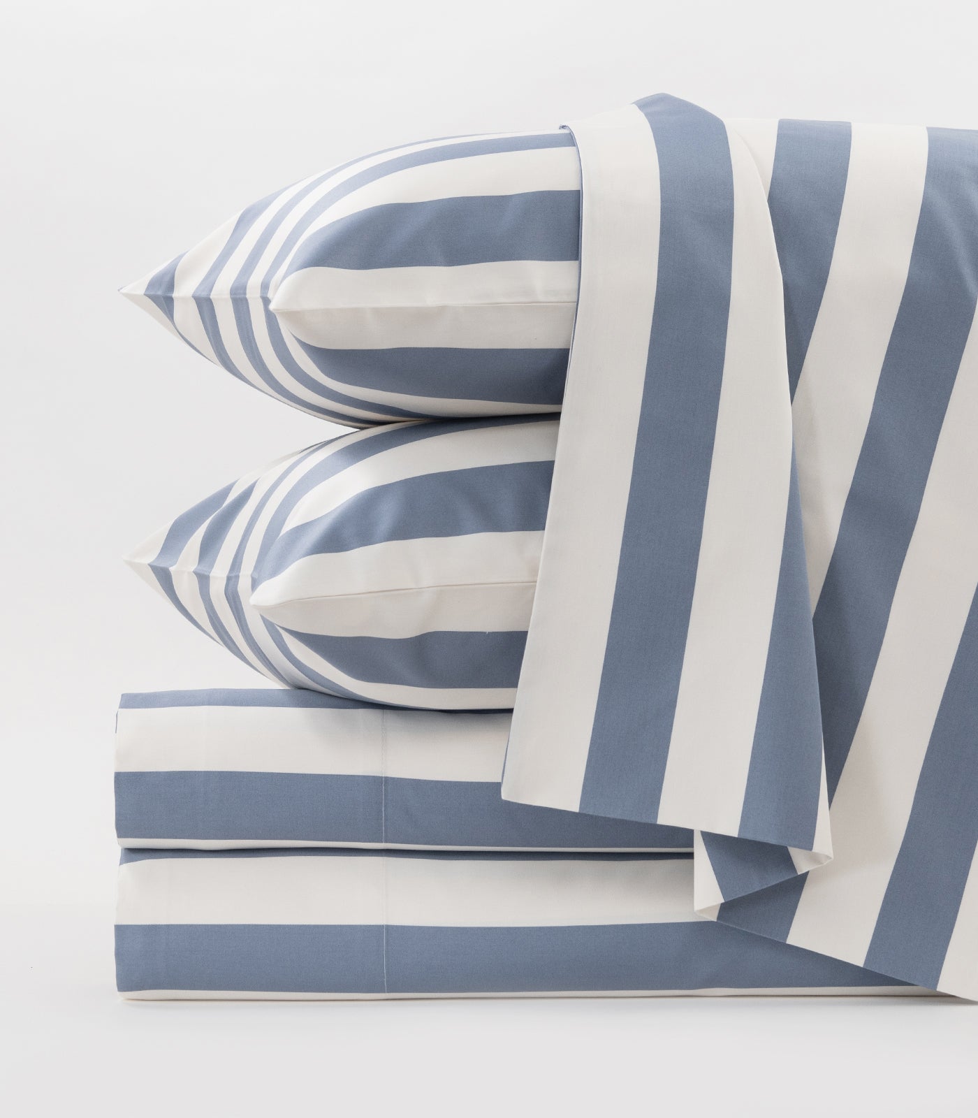 Sateen Sheet Set - Luxe - Limited Edition - Blue Stripe