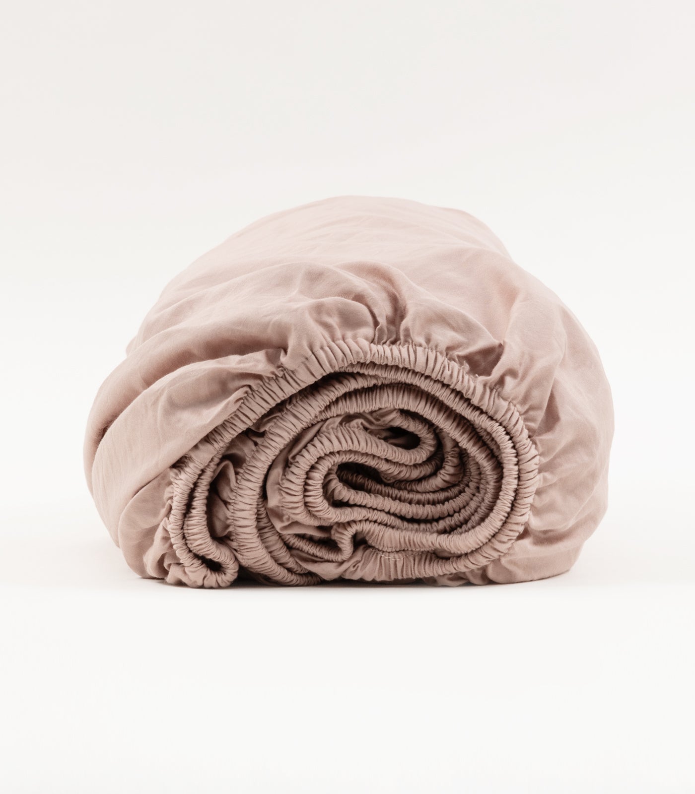 Bhumi Organic Cotton - Fitted - Sateen Sheet - Blush