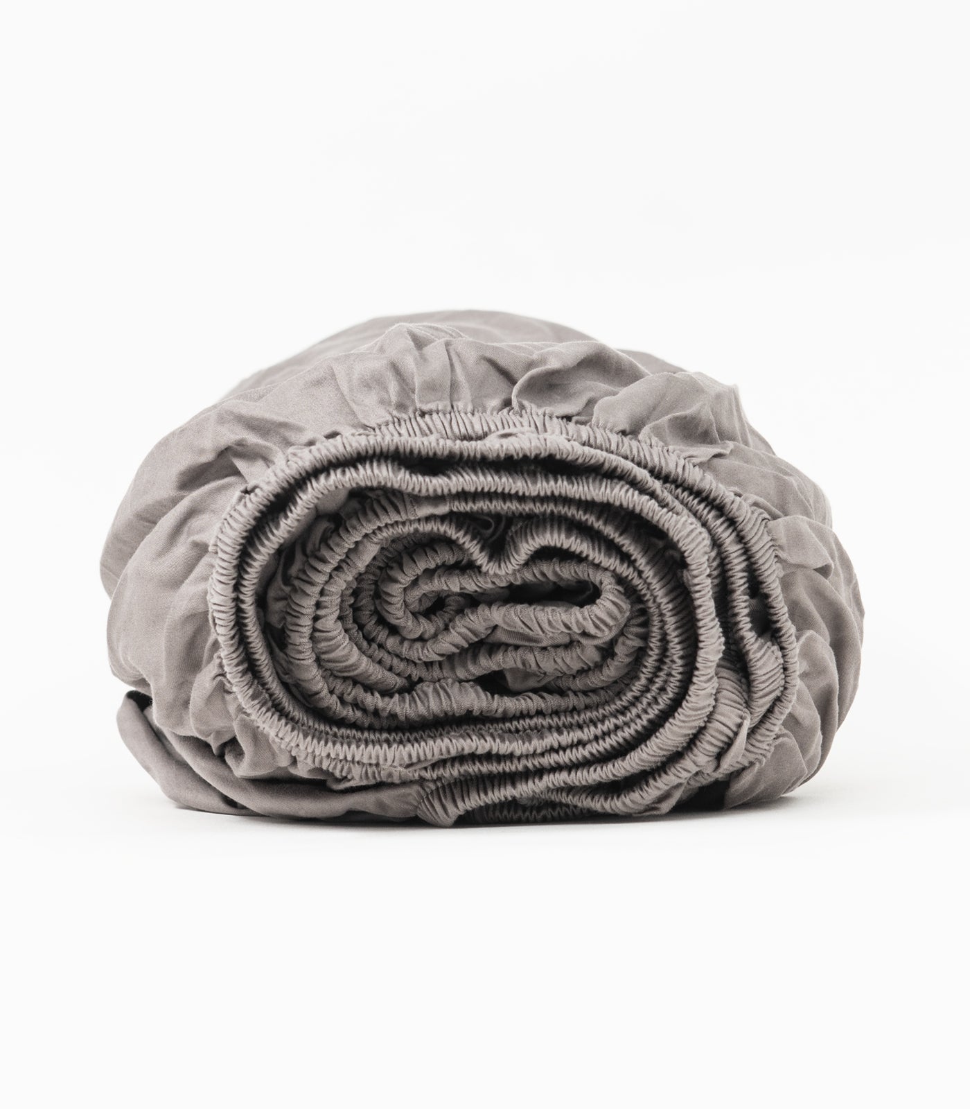 Bhumi Organic Cotton - Fitted - Sateen Sheet - Silvery Grey