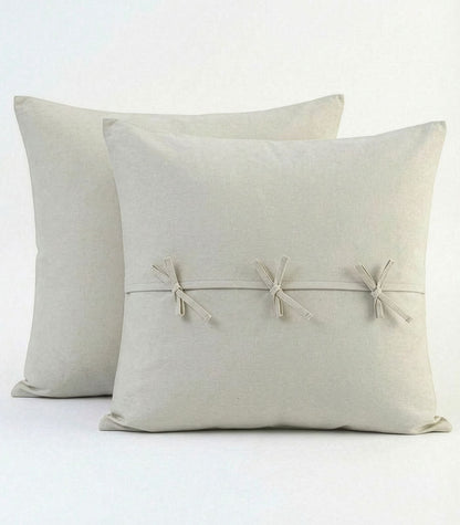 Bhumi Organic Cotton - Sateen Pillow Cases (pair) - European - Light Grey