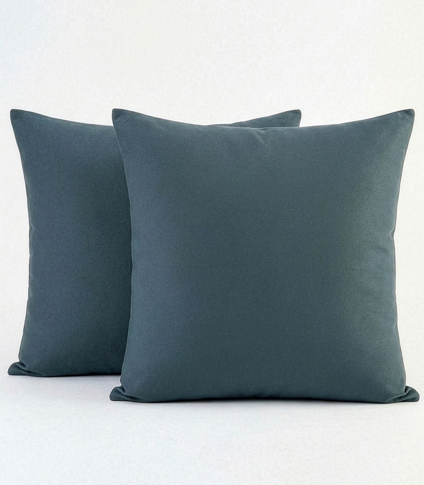 Bhumi Organic Cotton - Sateen Pillow Cases (pair) - European - Orion Blue