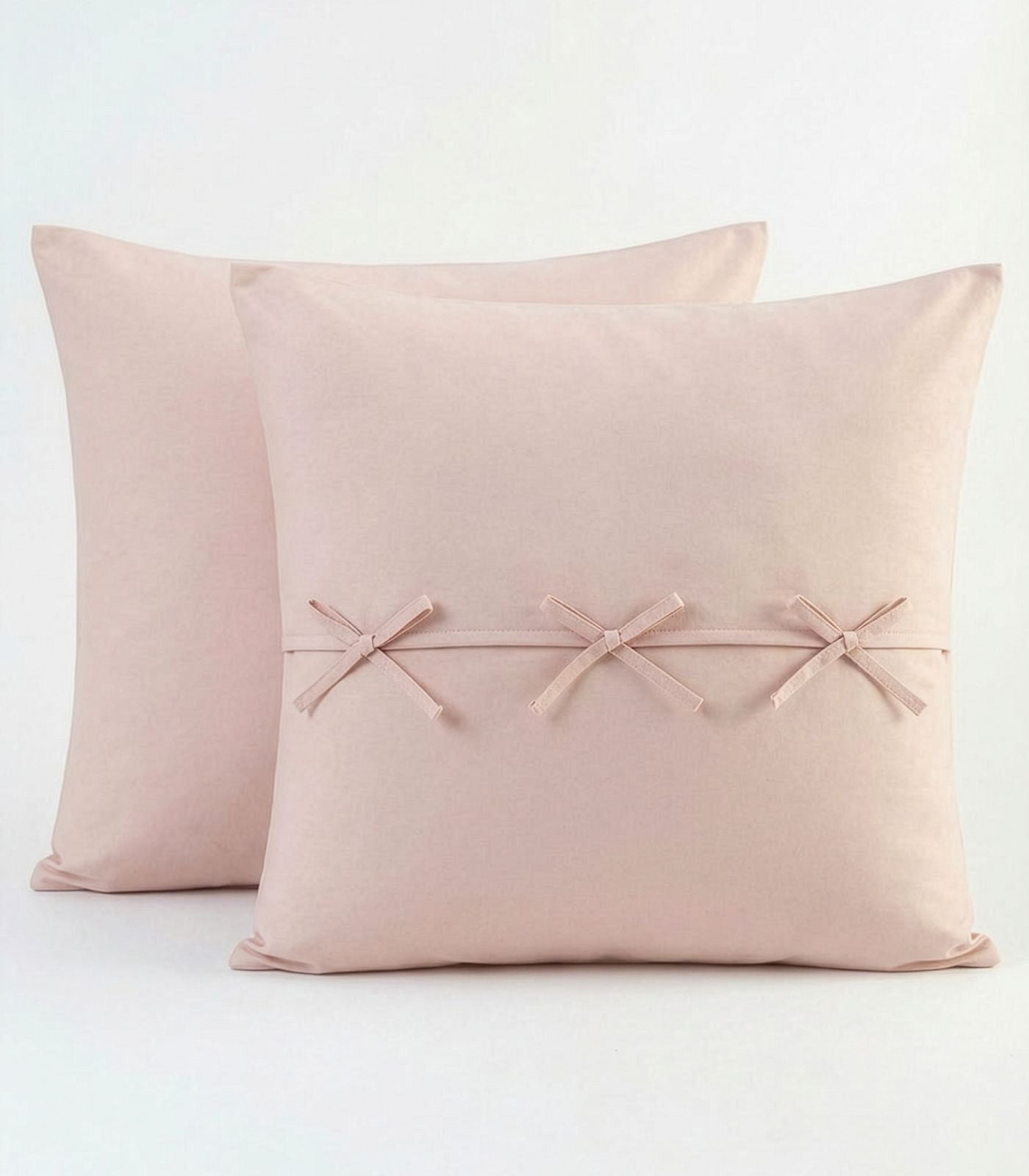 Bhumi Organic Cotton - Sateen Pillow Cases (pair) - European - Rosewater