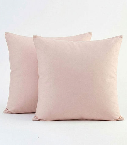 Bhumi Organic Cotton - Sateen Pillow Cases (pair) - European - Rosewater