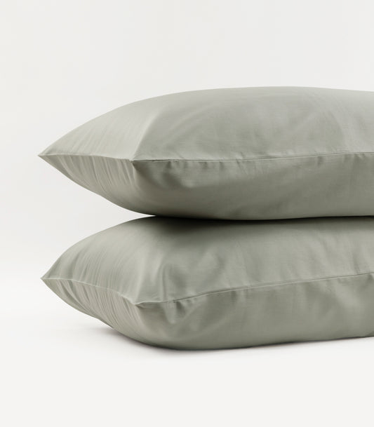 Bhumi Organic Cotton - Sateen Pillow Cases (Pair) - Lily