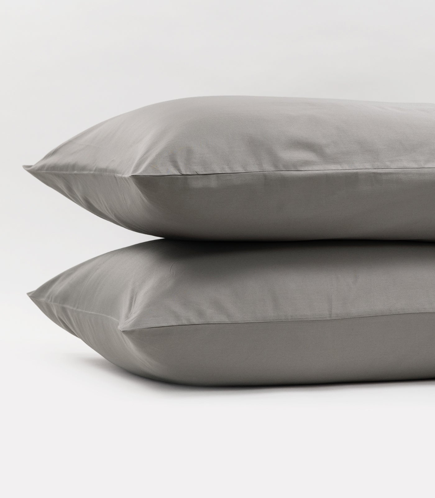 Sateen Luxe Pillow Cases - Dark Grey