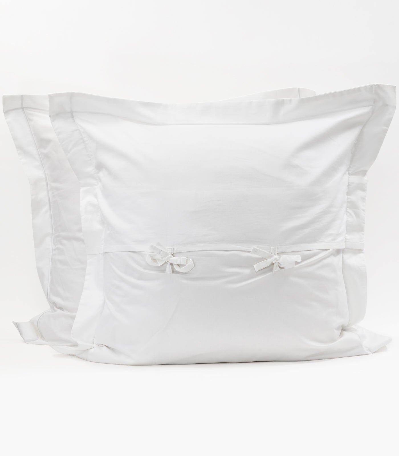 European Sateen Luxe Pillow Cases - White
