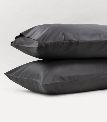 Sateen Luxe Pillow Cases - Graphite