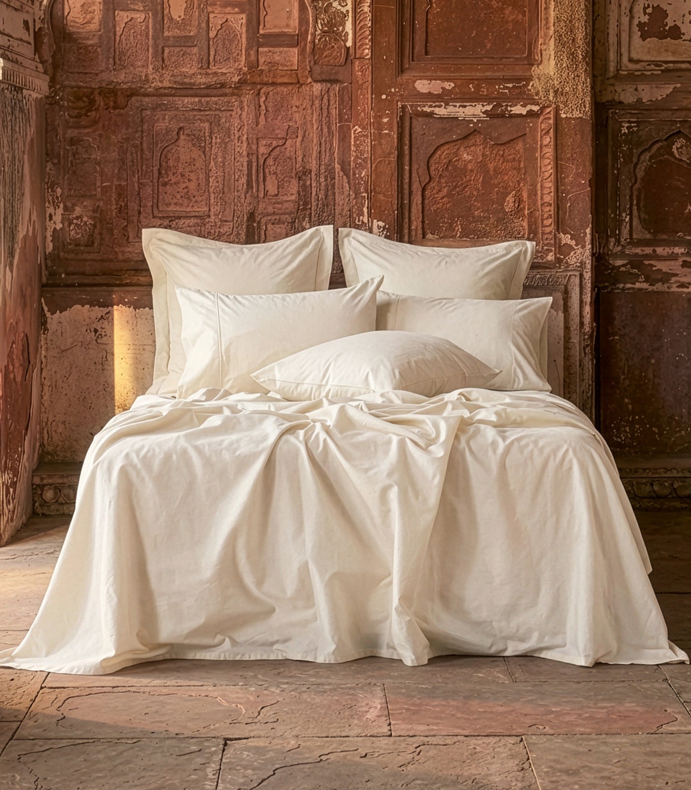 Sateen Luxe Sheet Set - Ivory