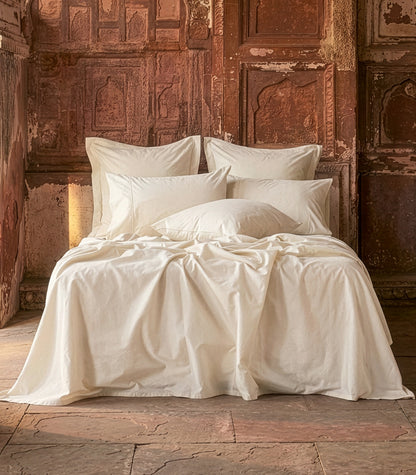 Sateen Luxe Sheet Set - Ivory