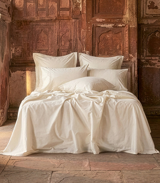 Sateen Luxe Sheet Set - Ivory