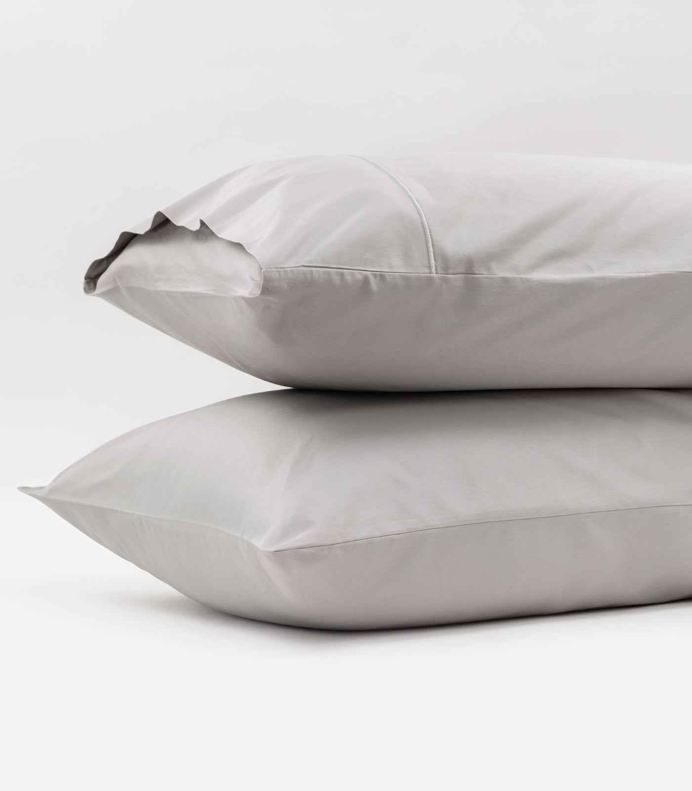 Sateen Luxe Pillow Cases - Light Grey