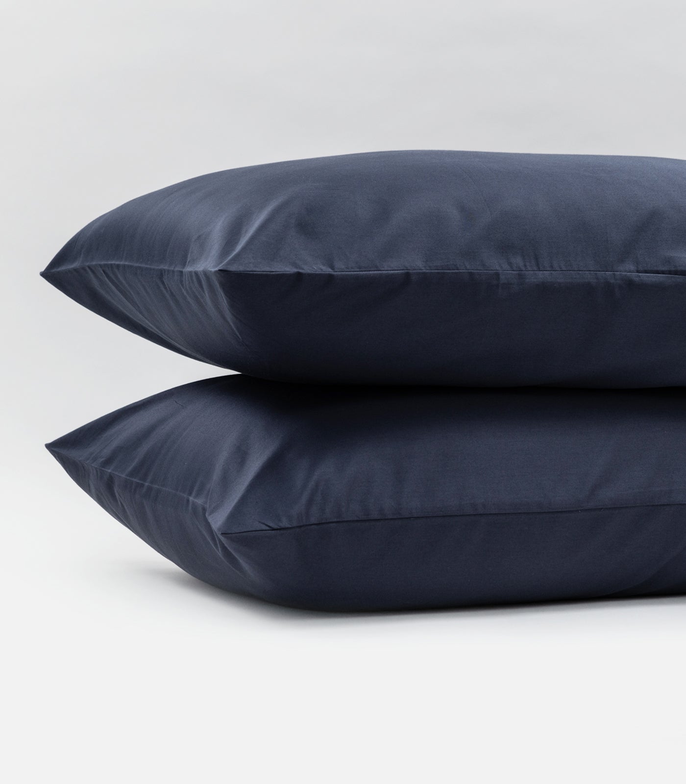 Sateen Luxe Pillow Cases - Navy