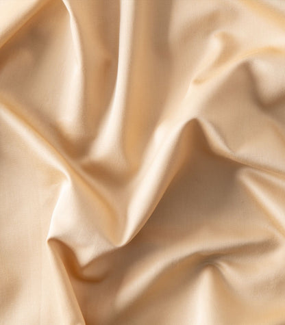 Organic Cotton Fitted - Sateen Sheet Luxe - Macadamia