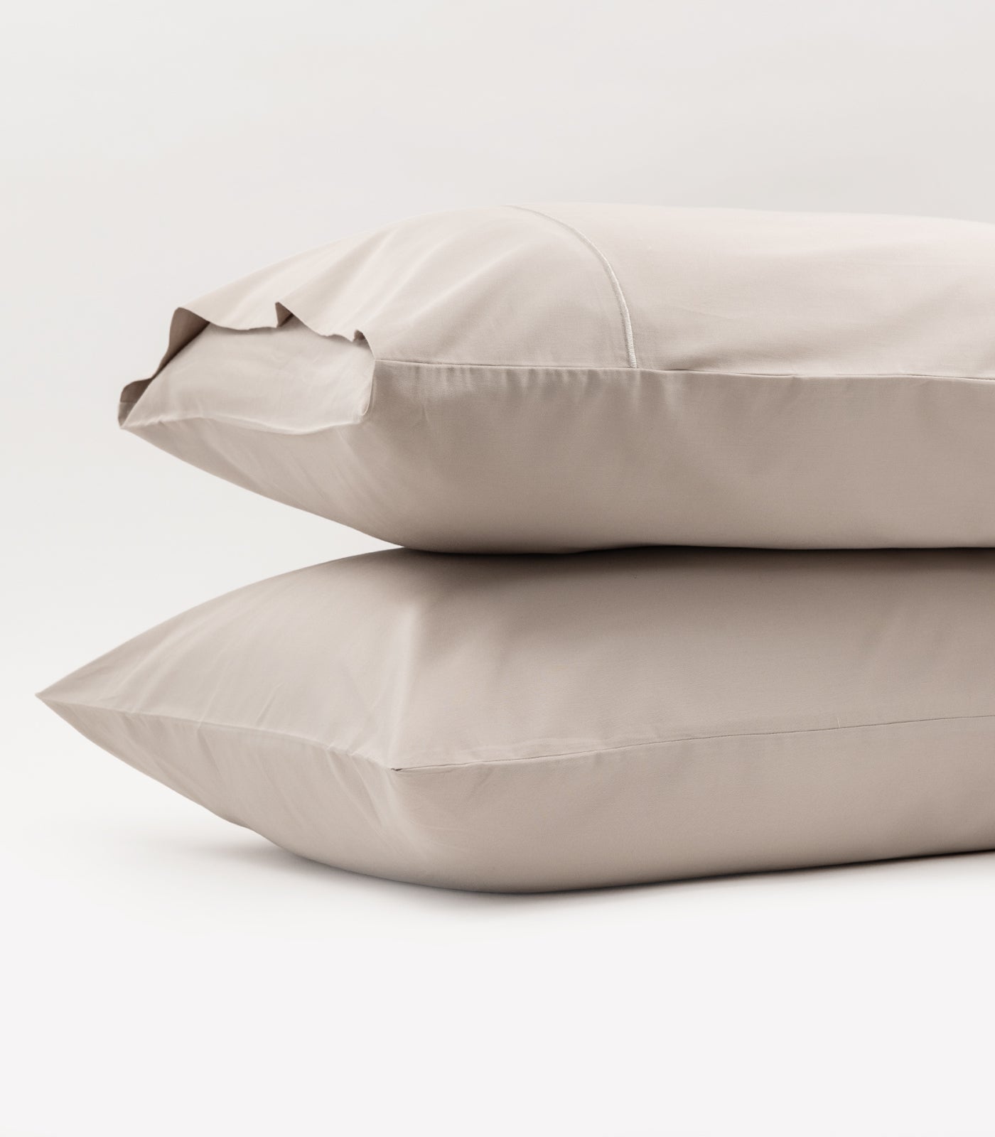 Sateen Luxe Pillow Cases - Taupe