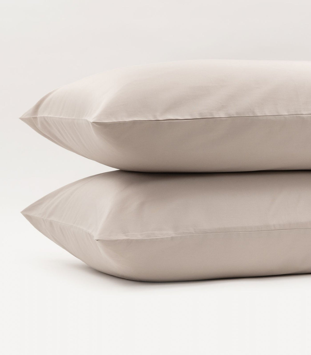 Sateen Luxe Pillow Cases - Taupe