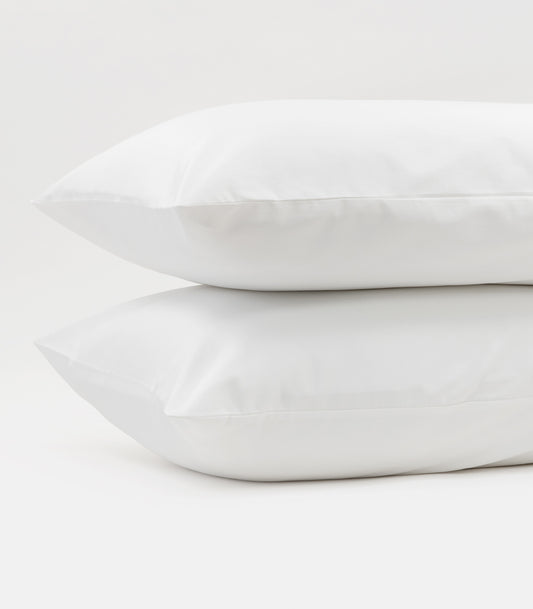 Sateen Luxe Pillow Cases - White