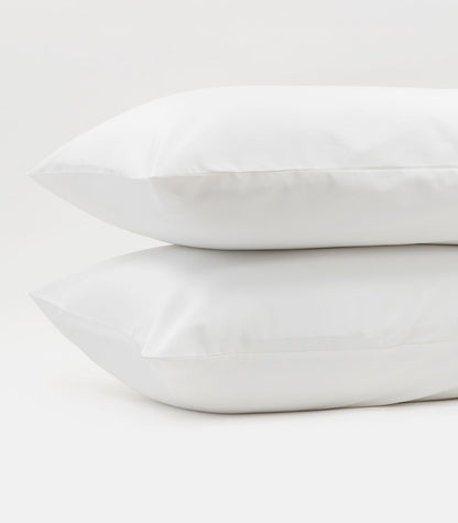 Sateen Luxe Pillow Cases - White