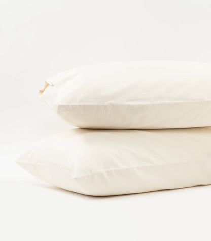 Bhumi Organic Cotton - Sateen Pillow Cases (Pair) - Natural