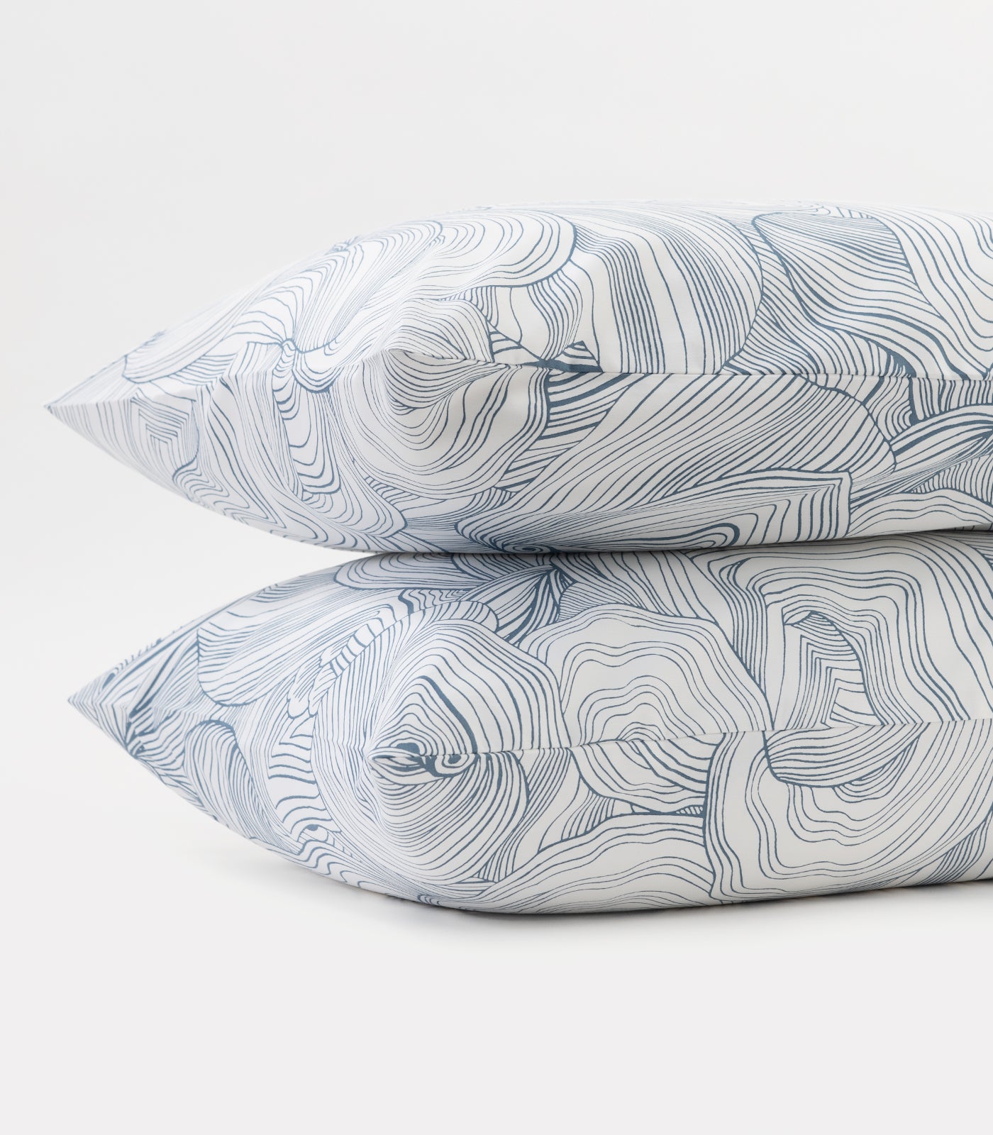 Sateen Pillow Cases (Pair) - Luxe - Limited Edition - Oyster Blue