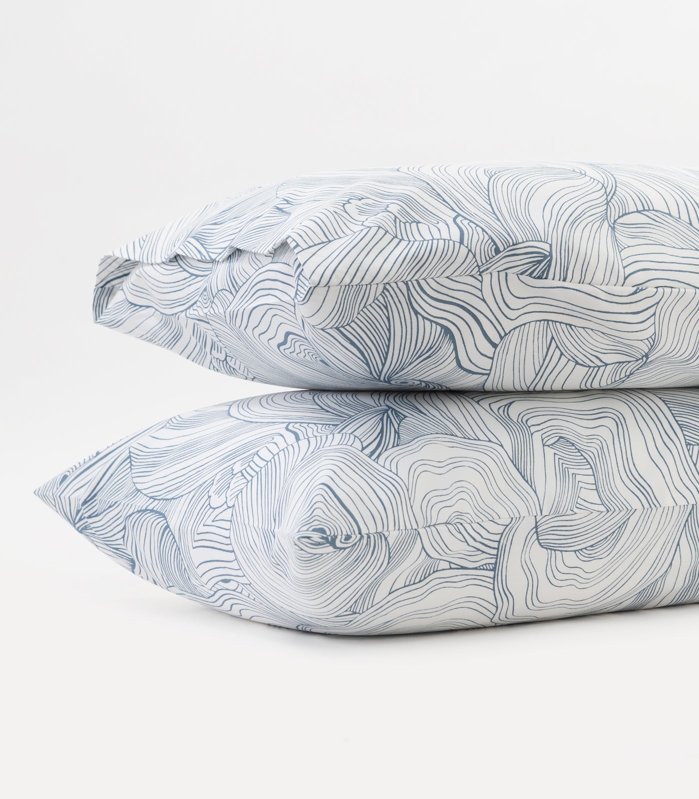 Sateen Pillow Cases (Pair) - Luxe - Limited Edition - Oyster Blue