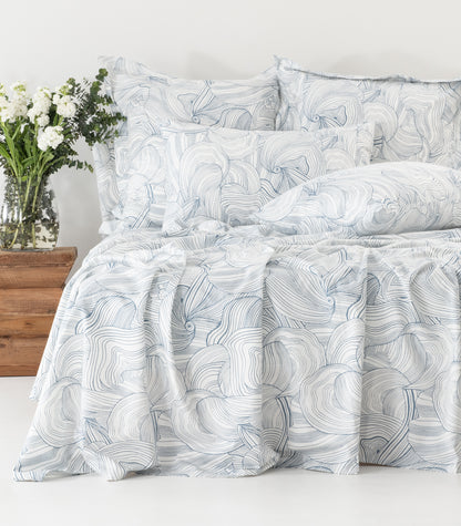 Sateen Sheet Set - Luxe - Limited Edition - Oyster Blue