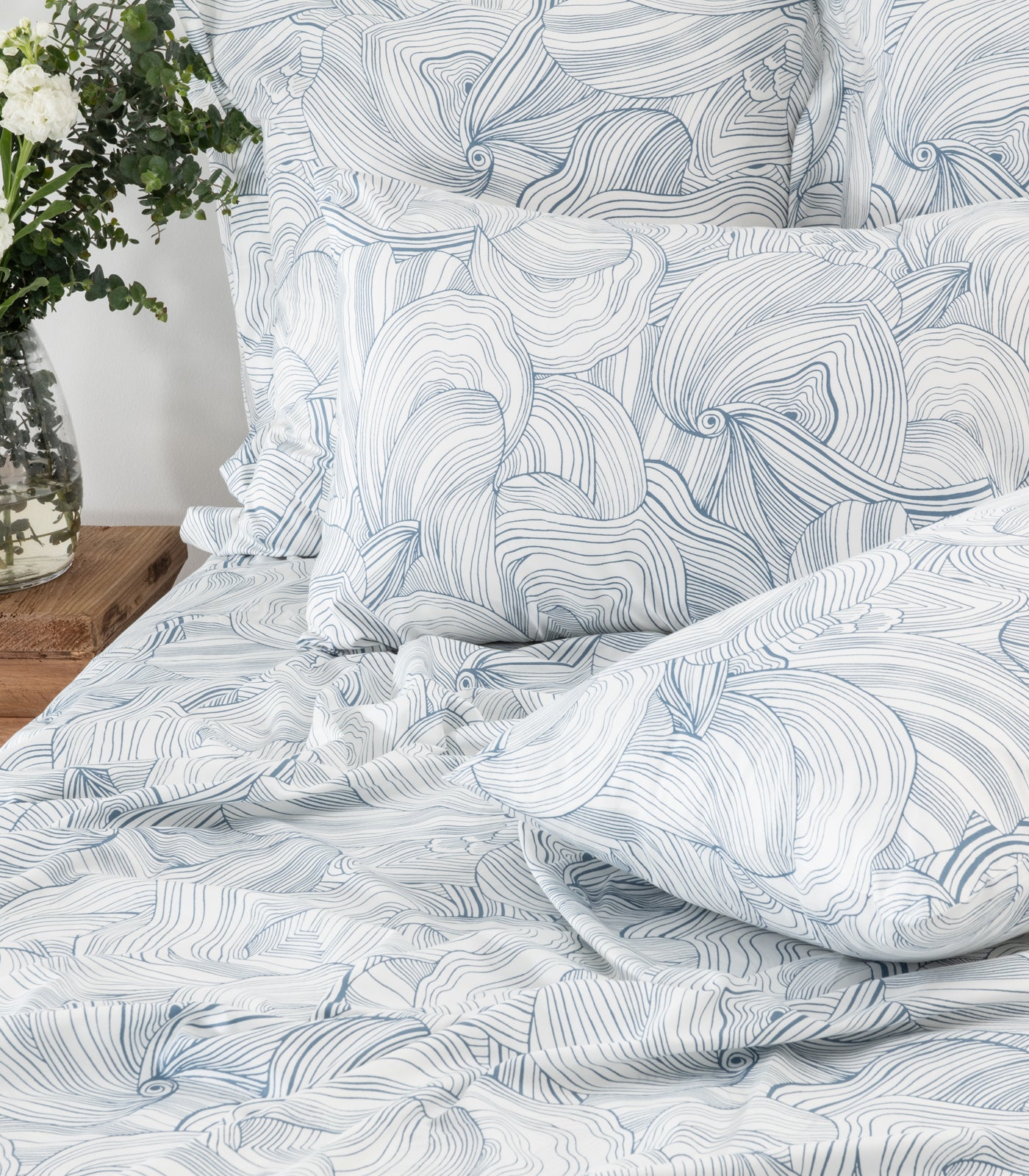 Sateen Sheet Set - Luxe - Limited Edition - Oyster Blue
