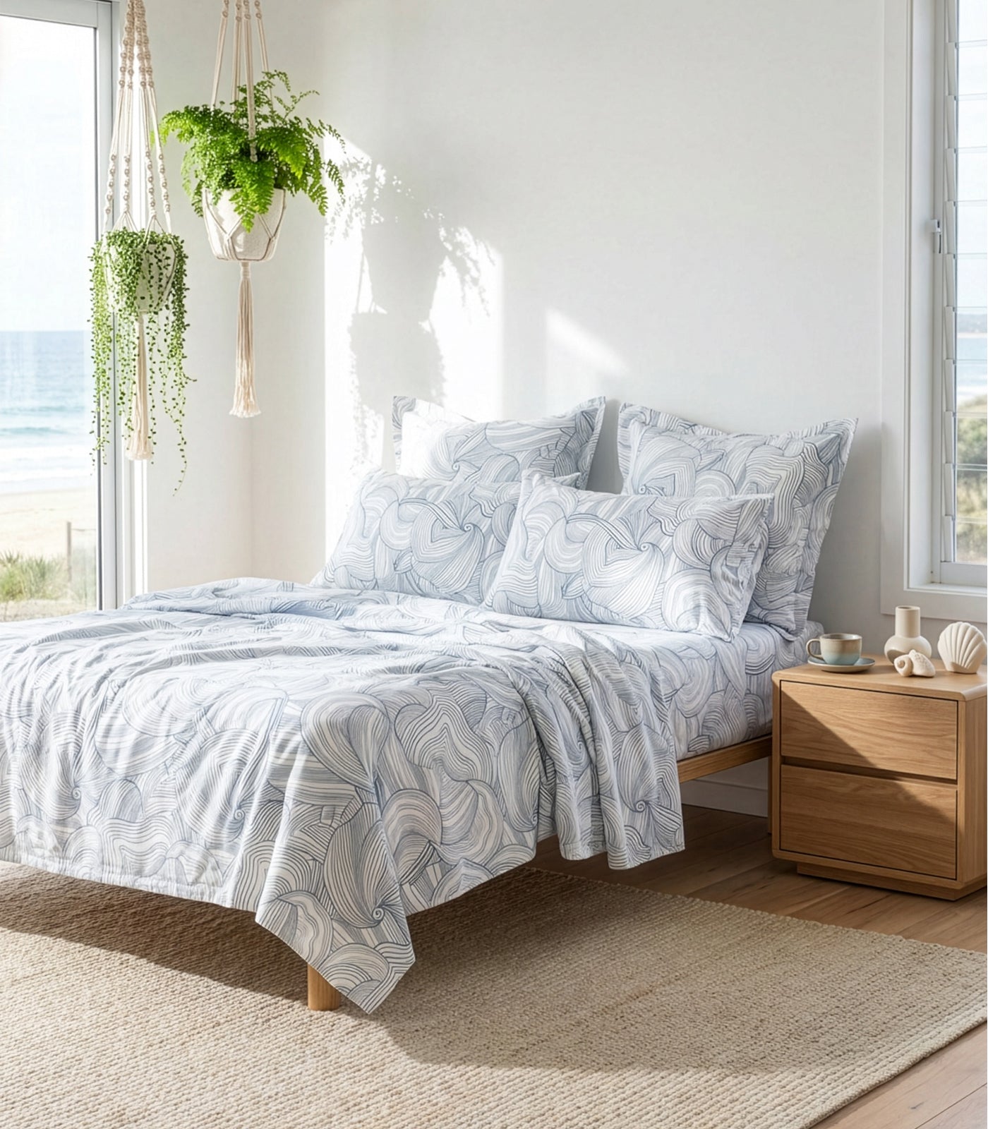 Sateen Sheet Set - Luxe - Limited Edition - Oyster Blue