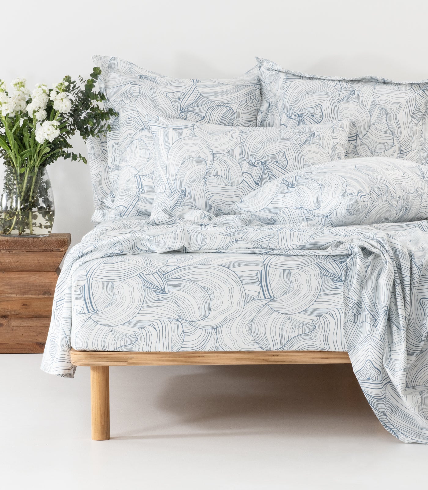 Sateen Sheet Set - Luxe - Limited Edition - Oyster Blue