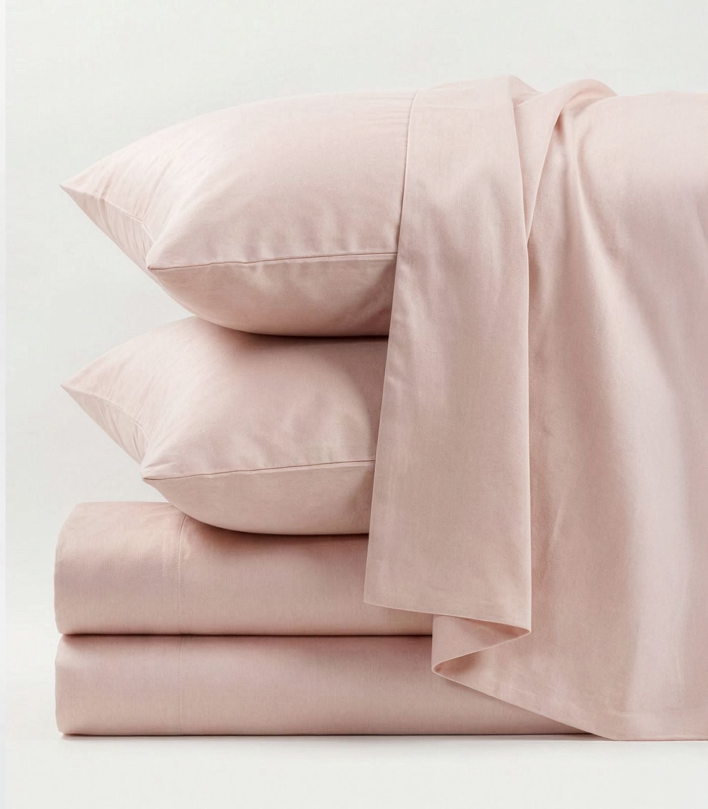 Bhumi Organic Cotton - Sateen Sheet Set - Rosewater